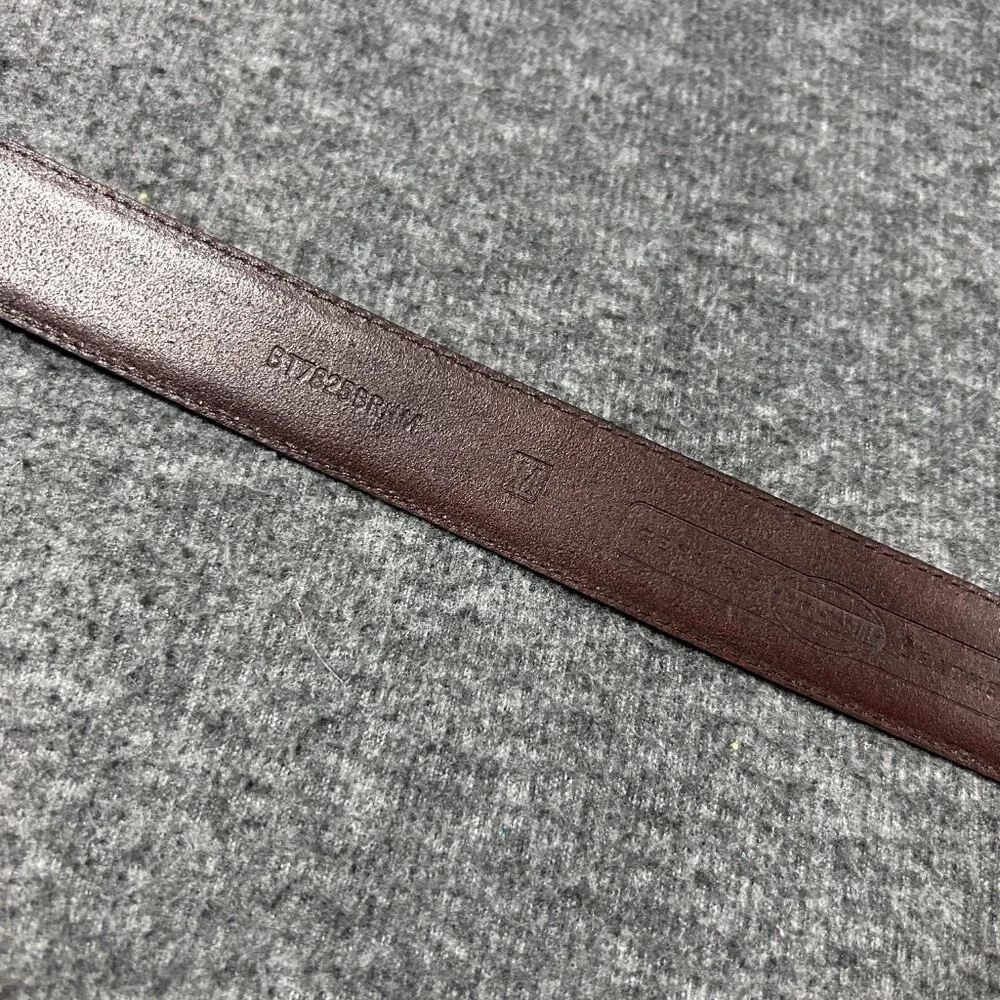 Fossil Leather‎ Belt Men’s Medium Mahogany Brown Medium Classic